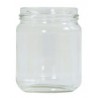 Pots en verre, contenance 250 gr, lisse, ouverture TO63